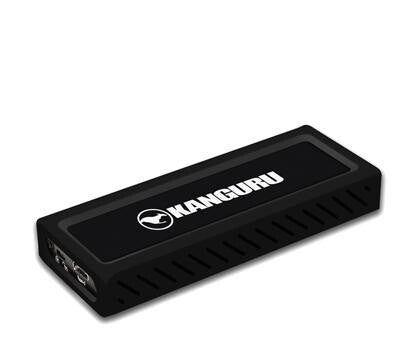 iStorage Kanguru UltraLock Superspeed+ USB-C M.2 NVMe External SSD 2 TB| Secure Portable Solid State Drive |Physical Write Protect Switch| Secure Firmware| TAA Compliant |