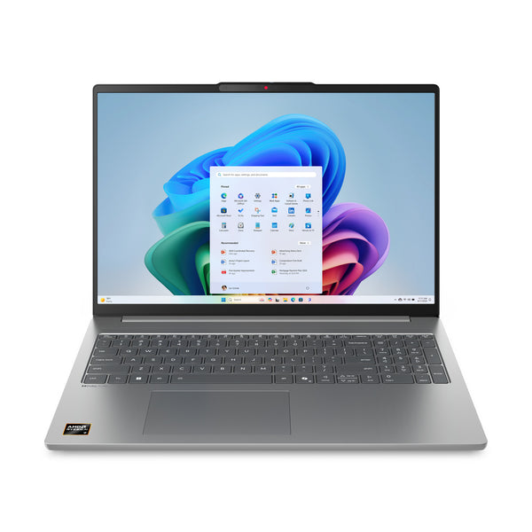 Lenovo IdeaPad Slim 5 16AKP10 Copilot+ PC AMD Ryzen™ AI 5 330 Laptop 40.6 cm (16") WUXGA 16 GB DDR5-SDRAM 1 TB SSD Wi-Fi 7 (802.11be) Windows 11 Home Grey English