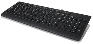 Lenovo 300 keyboard Universal USB QWERTY UK English Black