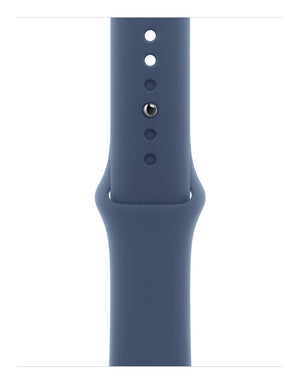 Apple MXLF3ZM/A smart wearable accessory Band Blue Fluoroelastomer