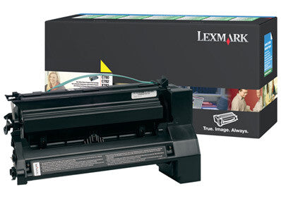 Lexmark C780, C782 Yellow Return Program Print Cartridge toner cartridge Original