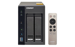 QNAP TS-253A NAS Tower Intel® Celeron® N3150 4 GB DDR3L 6 TB HDD QNAP Turbo System Aluminium, Black