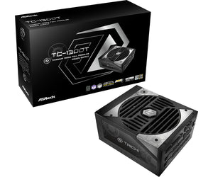 Asrock TC-1300T power supply unit 1300 W 20+4 pin ATX ATX Black