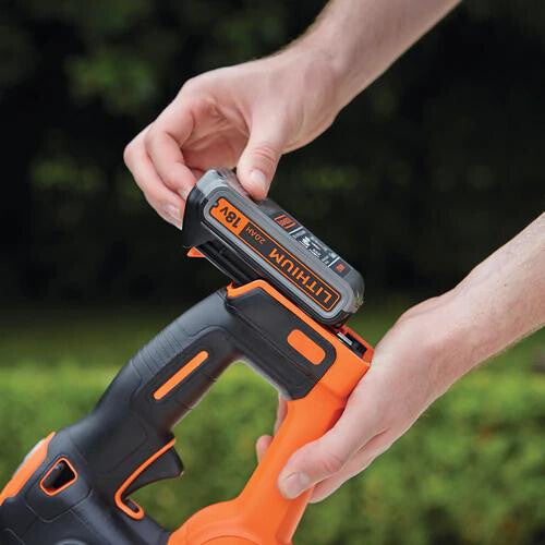 Black & Decker GTC18452PCB 45 cm Battery Black, Orange