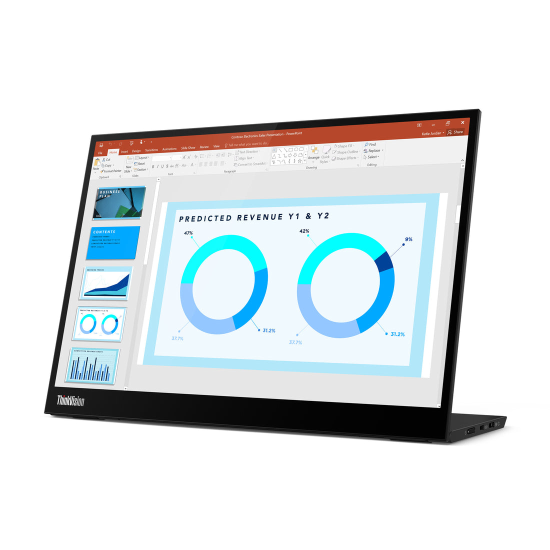 Lenovo ThinkVision M14d Monitor