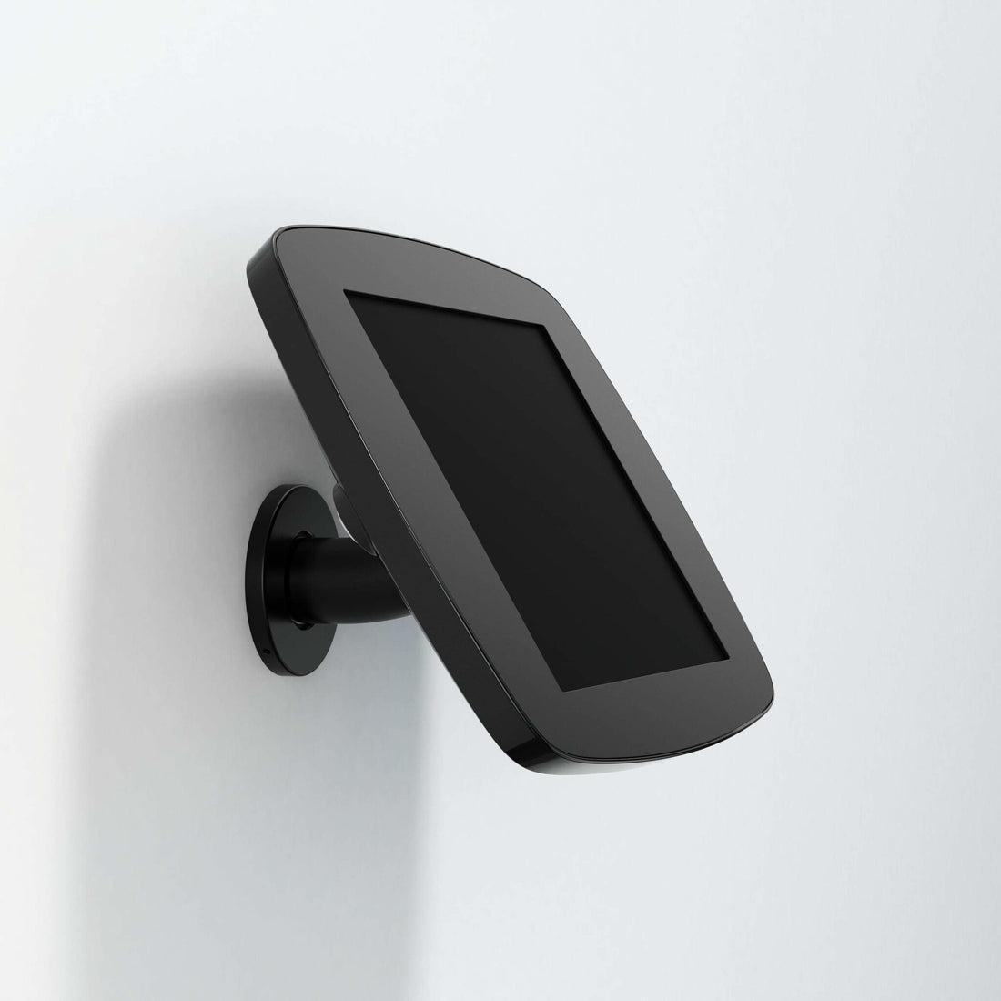 Bouncepad Wallmount | Apple iPad 7th Gen 10.2 (2019) | Black | Covered Front Camera and Home Button |
