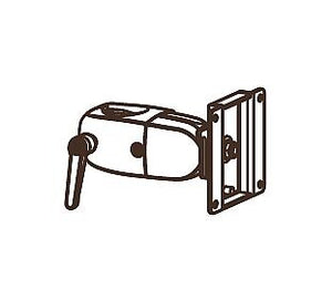 Ergotron DS Series DS100 Clamping Single Pivot 76.2 cm (30") Desk Black