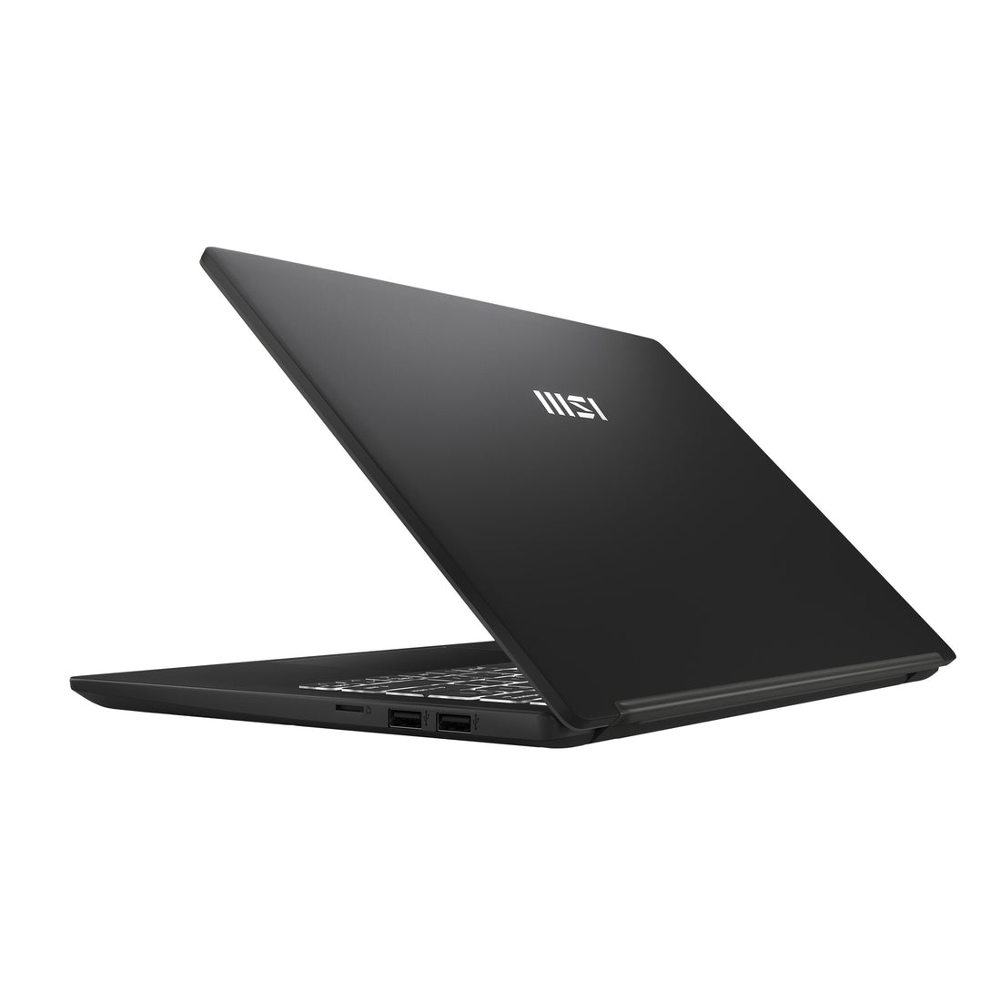 MSI Modern 14 C7M-407UK laptop AMD Ryzen™ 5 7430U 35.6 cm (14") Full HD 8 GB DDR4-SDRAM 512 GB SSD Wi-Fi 6E (802.11ax) Windows 11 Home UK English Black