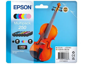 Epson Multipack 6-colours 250 Violin Claria Photo HD Ink