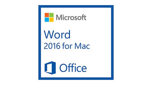 Microsoft Word for Mac 2016, 1u Word processor (WP) Academic 1 license(s)