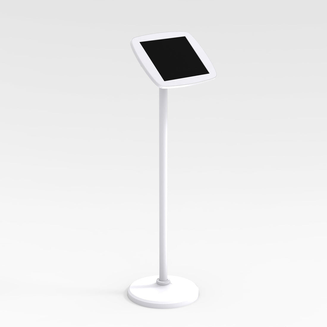 Bouncepad Floorstanding with USB Cable | Samsung Galaxy Tab A8 10.5 (2021) | White | Exposed Front Camera and Home Button