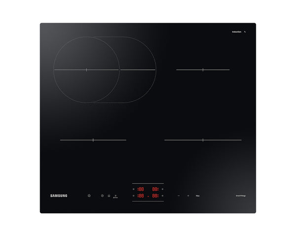 Samsung NZ64B4015FK/U1 hob Black Built-in 59 cm Zone induction hob 4 zone(s)