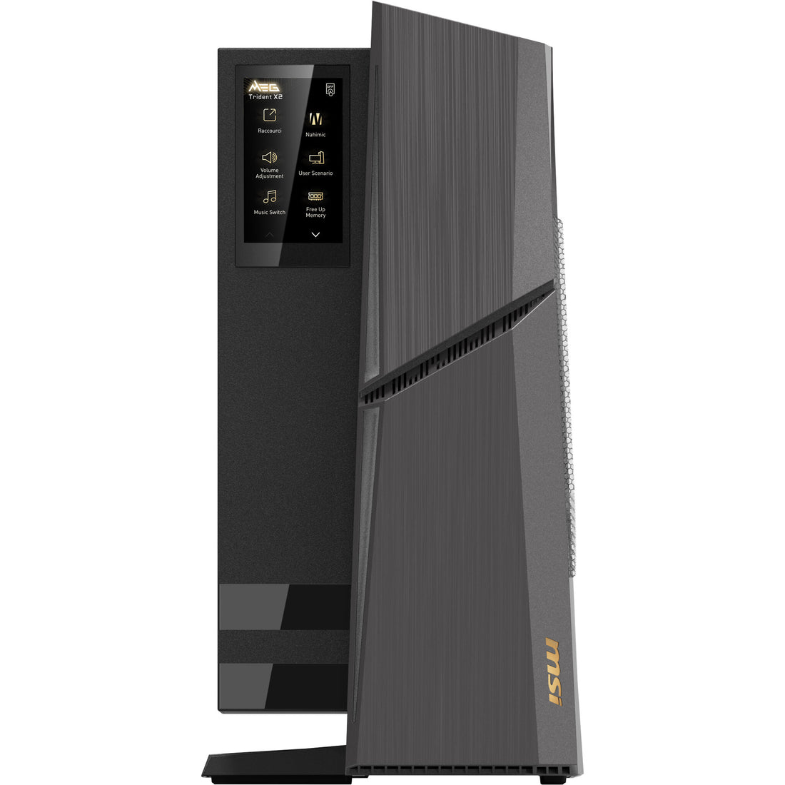 MSI MEG Trident X2 14NUI9-269UK Intel® Core™ i9 i9-14900KF 64 GB DDR5-SDRAM 4 TB HDD+SSD NVIDIA GeForce RTX 4090 Windows 11 Home Desktop PC Black