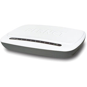 PLANET GSD804 network switch Gigabit Ethernet (10/100/1000) Grey, White