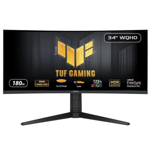 ASUS TUF Gaming VG34VQL3A computer monitor 86.4 cm (34") 3440 x 1440 pixels UltraWide Quad HD LCD Black