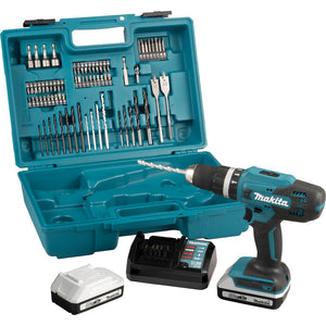 Makita Drill 1400 RPM Keyless 1.8kg - Black/Green (HP488DAEX1)