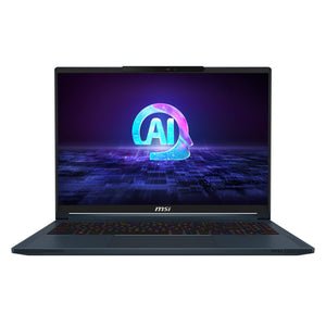 MSI Stealth 16 AI Studio A1VFG-002UK Intel Core Ultra 7 155H Laptop, 16" Quad HD+, 32 GB DDR5-SDRAM, 1 TB SSD, NVIDIA GeForce RTX 4060, Windows 11 Home - Blue