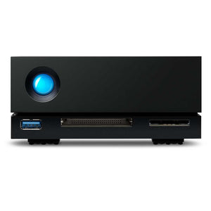 LaCie 1big Dock external hard drive 8 TB 7200 RPM 3.5" USB Type-A 3.2 Gen 1 (3.1 Gen 1) Black