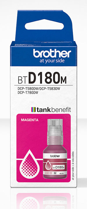Brother BTD180M Magenta Genuine Ink Bottle