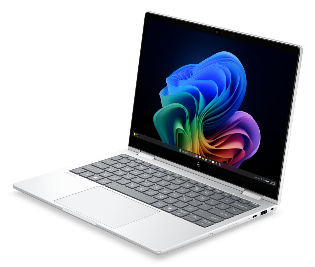 HP EB8FLG2I13AI U7365 13 32/512 W11P Copilot+ PC Intel Core Ultra 7 365 Laptop 33.8 cm (13.3") Touchscreen WUXGA 32 GB LPDDR5x-SDRAM 512 GB SSD Wi-Fi 7 (802.11be) Windows 11 Pro Silver