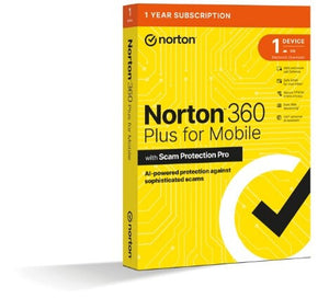 Norton 360 Plus for Mobile - 1 User / 1 Device / 12 Months Antivirus security Commercial 1 license(s) 1 year(s)