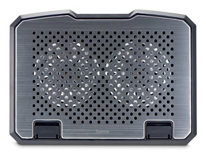 Hama Aluminium laptop cooling pad 39.6 cm (15.6") Black