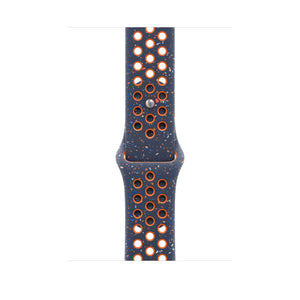 Apple MYLC3ZM/A smart wearable accessory Band Blue, Orange Fluoroelastomer