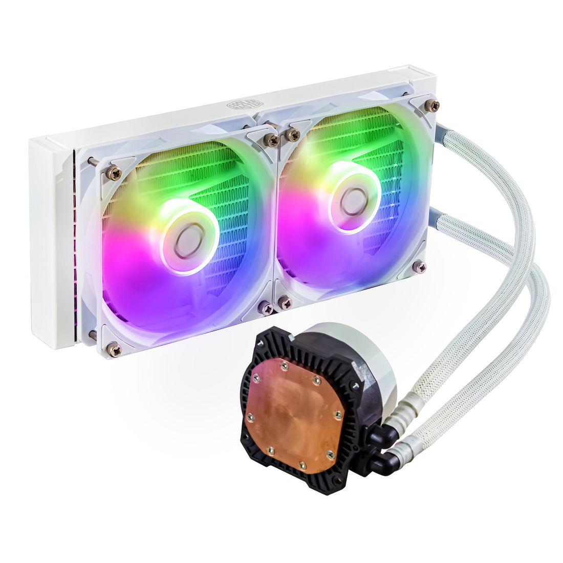 Cooler Master MasterLiquid 240L Core ARGB White Processor All-in-one liquid cooler 12 cm