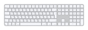 Apple Magic keyboard Universal USB + Bluetooth QWERTY Russian White