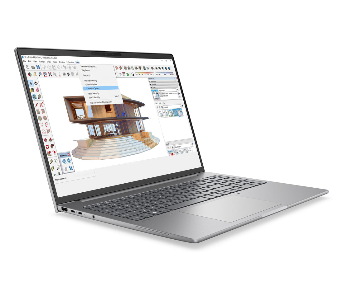 HP ZBook 8 G2a 16 inch Mobile Workstation PC Wolf Pro Security Edition - Data Science Copilot+ PC AMD Ryzen AI 7 PRO 40.6 cm (16") 2.5K 32 GB DDR5-SDRAM 512 GB SSD Wi-Fi 7 (802.11be) Windows 11 Pro AI Workstation, AI PC Silver
