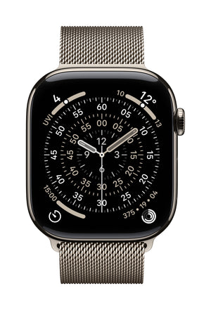 Apple 46mm Natural Milanese Loop - M/L