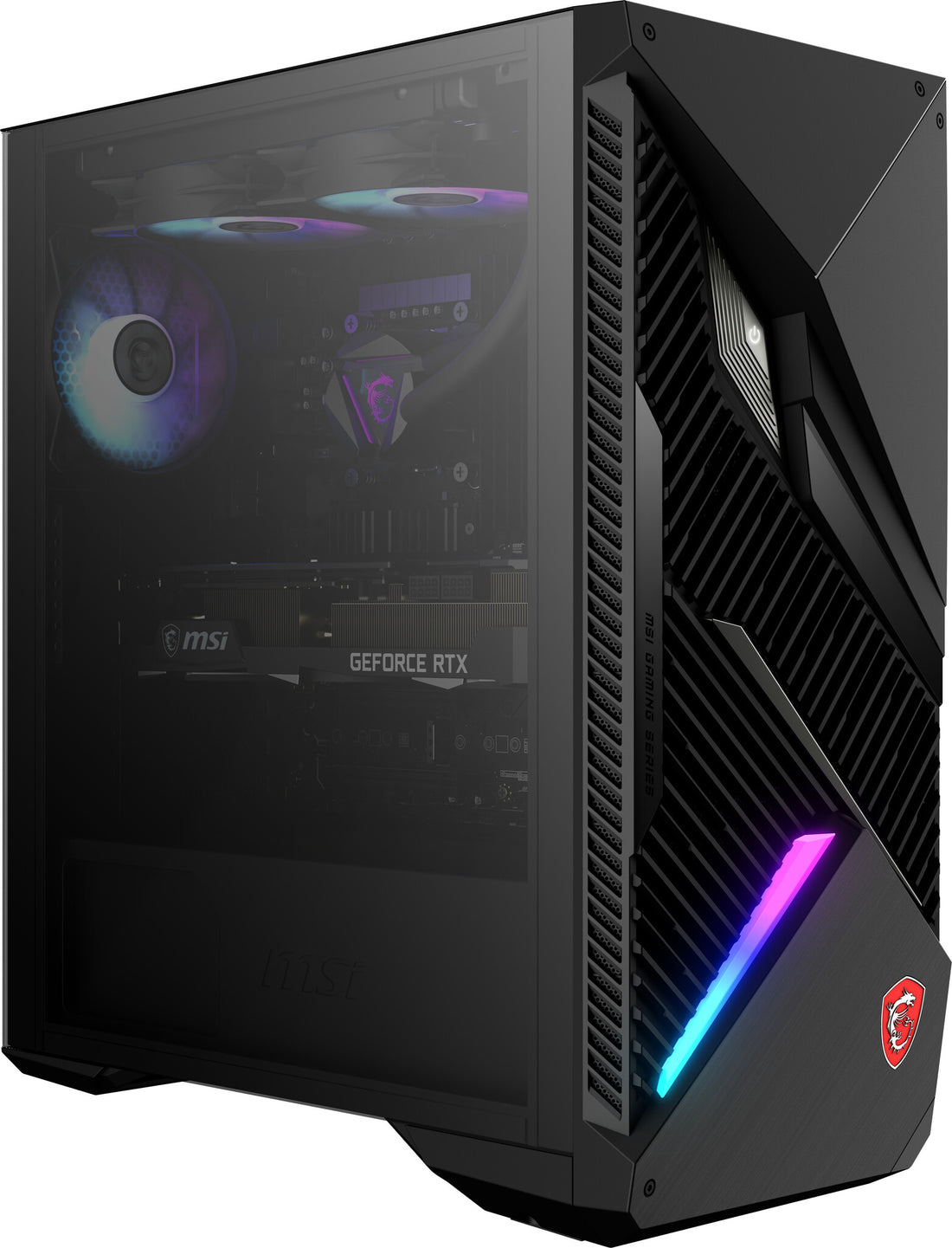 MSI MPG Infinite X2 13FNUE-082UK Intel® Core™ i7 i7-13700KF 16 GB DDR5-SDRAM 2 TB SSD NVIDIA GeForce RTX 4070 Ti Windows 11 Home Desktop PC Black