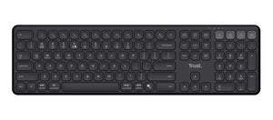 Trust Vaiya Multi-device wireless keyboard - Black
