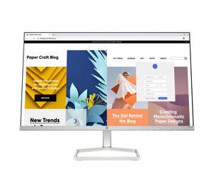 HP Series 5 23.8 inch FHD White Monitor - 524sw