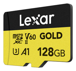 Lexar Professional GOLD 128 GB MicroSDXC UHS-II