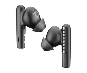 HP Poly Poly Voyager Free 60 UC Carbon Black Earbuds +BT700 USB-A Adapter +Basic Charge Case