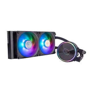 Cooler Master MasterLiquid PL240 Flux Processor All-in-one liquid cooler 12 cm Black