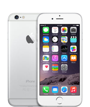 Orange iPhone Apple 6 11.9 cm (4.7") Single SIM iOS 9 4G 128 GB Silver