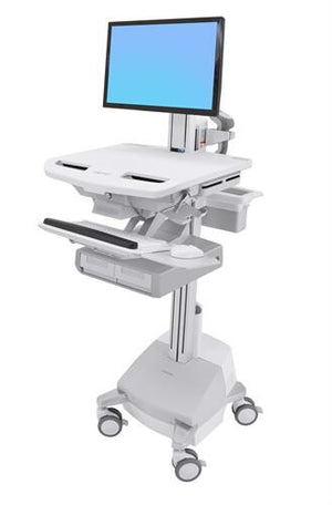 Ergotron StyleView White Flat panel Multimedia cart