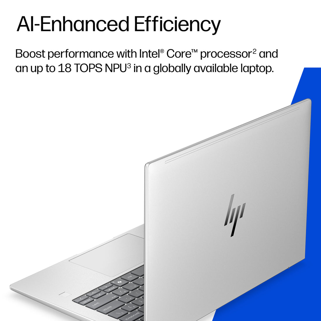 HP DW2A5ET laptop Intel Core 7 350 35.6 cm (14") WUXGA 24 GB DDR5-SDRAM 512 GB SSD Wi-Fi 7 (802.11be) Windows 11 Pro AI PC Silver