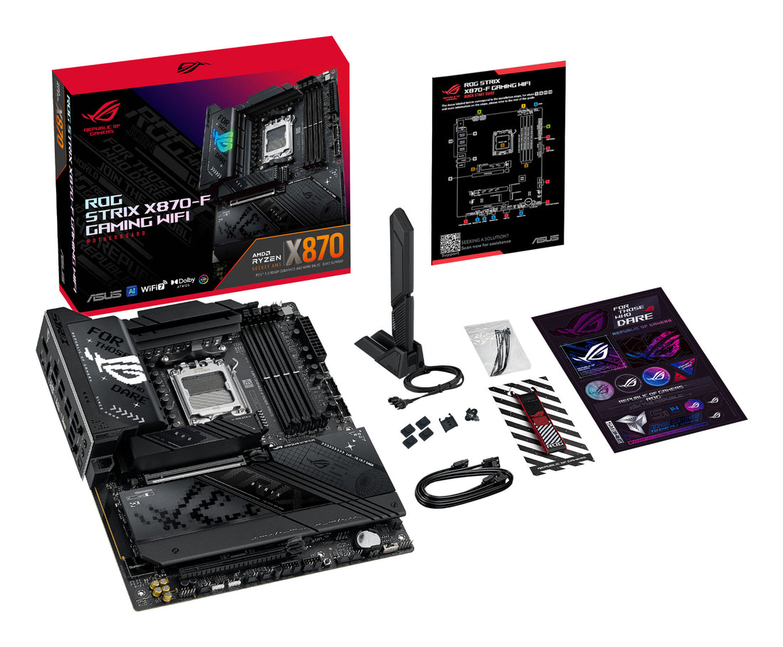 ASUS ROG STRIX X870-F GAMING WIFI AMD X870 Socket AM5 ATX
