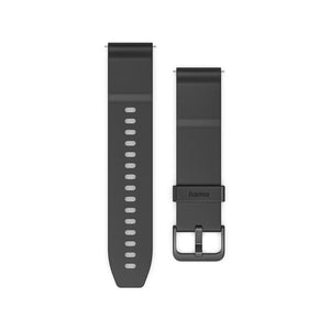 Hama 00178659 smart wearable accessory Band Black Silicone