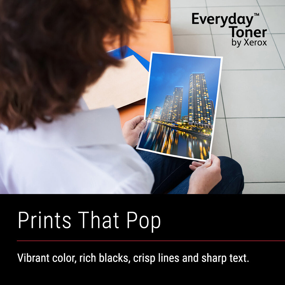 Everyday™ Black Toner by Xerox compatible with HP 415A (W2030A), Standard capacity