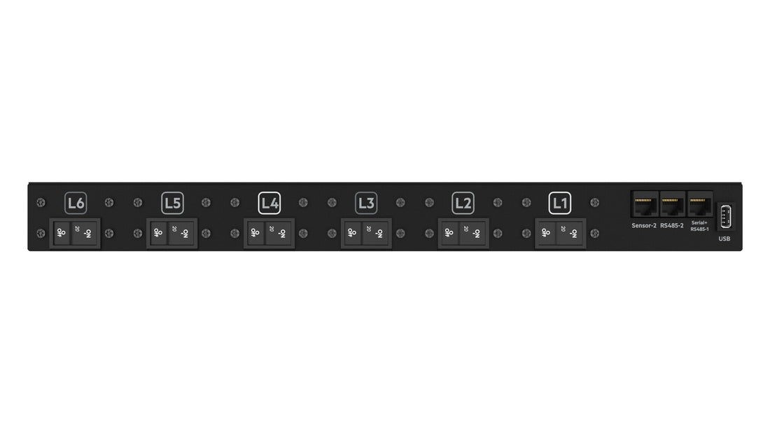 HPE G2 Metered Modular 3Ph 17.3kVA/60309 60A 4-wire 48A/208V Outlets (6) C19/1U Horizontal NA/JP PDU