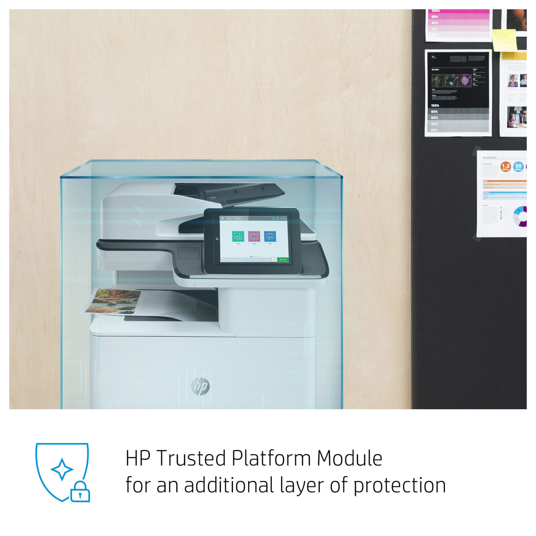 HP Color LaserJet Enterprise LaserJet Enterprise M776dn Multifunction Color Printer, Ethernet Only; Copier, Scanner