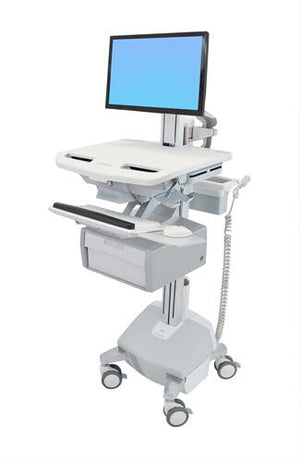 Ergotron StyleView White Flat panel Multimedia cart