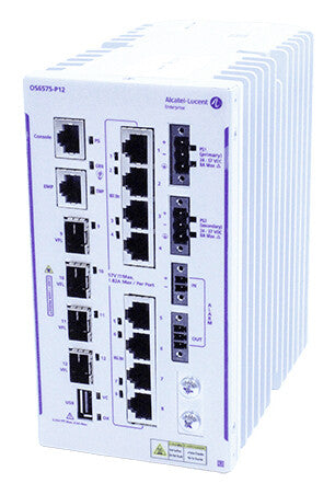 Alcatel-Lucent Enterprise OmniSwitch OS6575-P12 Managed L2/L3 Gigabit Ethernet (10/100/1000) Power over Ethernet (PoE) White