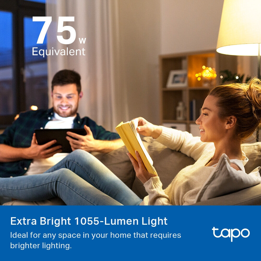 TP-Link Tapo Smart Light Bulb, Multicolor,Matter