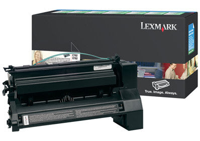 Lexmark C782 Black Extra High Yield Return Program Print Cartridge toner cartridge Original