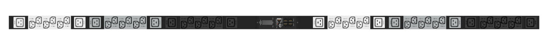 HPE G2 Metered 3Ph 17.3kVA/60309 60A 4-wire 48A/208V Outlets (36) C13 (12) C19/Vertical NA/JP PDU